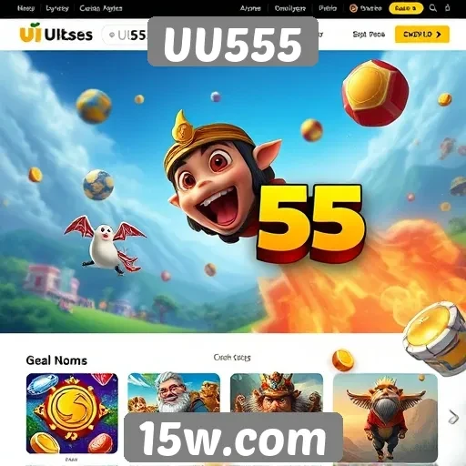 Funcionalidades inovadoras do site UU555